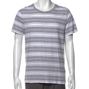 Vince Striped Scoop Neck T-Shirt